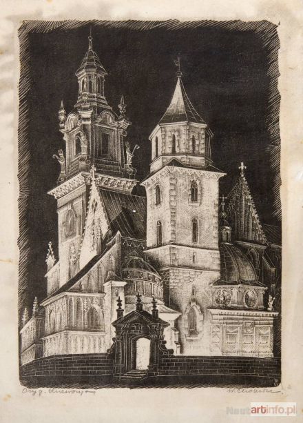 CHOMICZ Witold | Iluminacja Wieży Srebrnych Dzwonów na Wawelu, 1935