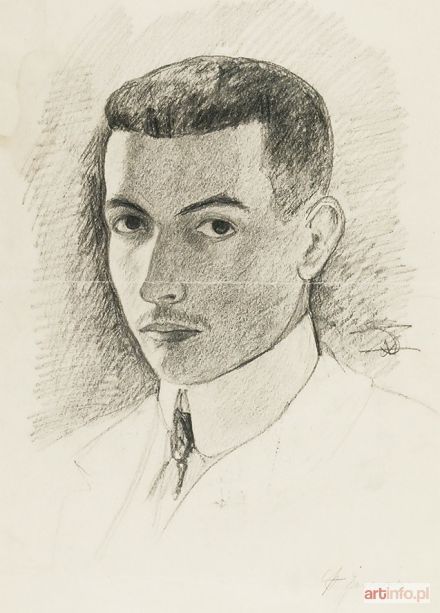 ŻURAWSKI Stanisław | Portret Łukasza Żurawskiego, przełom lat 40. i 50. XX w.