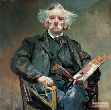 MALCZEWSKI Jacek | Portret malarza