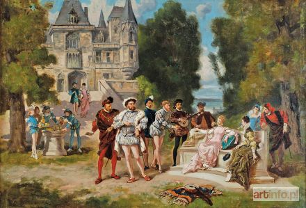 BAKAŁOWICZ Władysław | Henryk VIII poznaje swą nową wybrankę