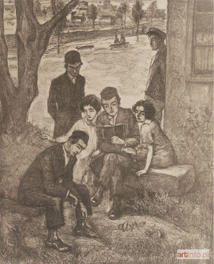 WACHTEL Wilhelm | Żółta łata, 1936