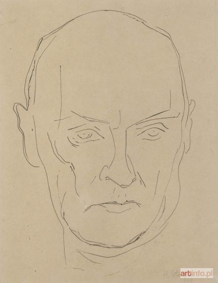 STAŻEWSKI Henryk | Autoportret, 1949 r.