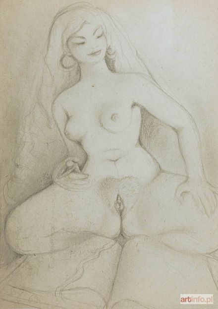 ŻECHOWSKI Stefan | Rysunek dwustronny, 1951, 1969