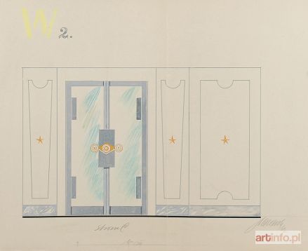 GRONOWSKI Tadeusz | Trzy projekty wnętrza - W2, 1962