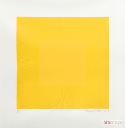 ANUSZKIEWICZ Richard | Summer Suite (Yellow with Yellow), 1979 r.