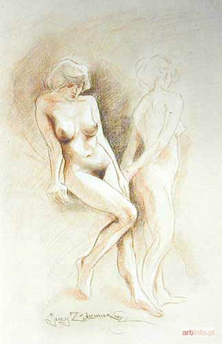 ZITZMAN Jerzy | STUDIUM AKTÓW KOBIECYCH, 1992 r.