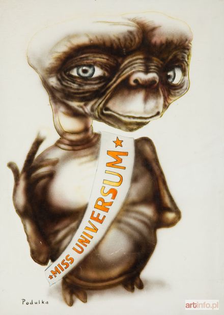 PODULKA Andrzej | E.T., ilustracja do czasopisma Szpilki, 1984 r.