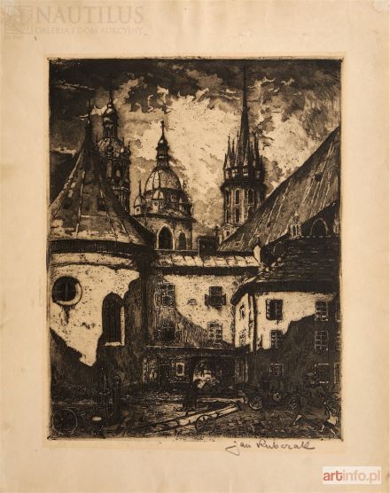 RUBCZAK Jan (Dubczak) | Kraków. Mały Rynek, ok. 1912