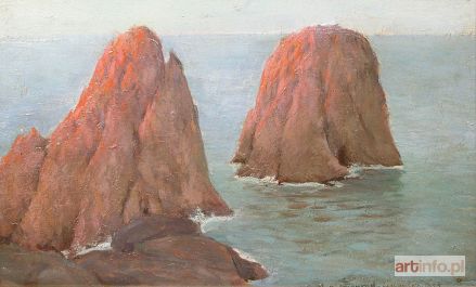 RYCHTER-JANOWSKA Bronisława | Skały - Capri, 1922 r.