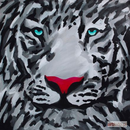 MROWIEC Monika | Blue eyed white tiger II, 2015