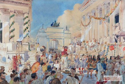 WYGRZYWALSKI Feliks Michał | Forum Romanum, 1913