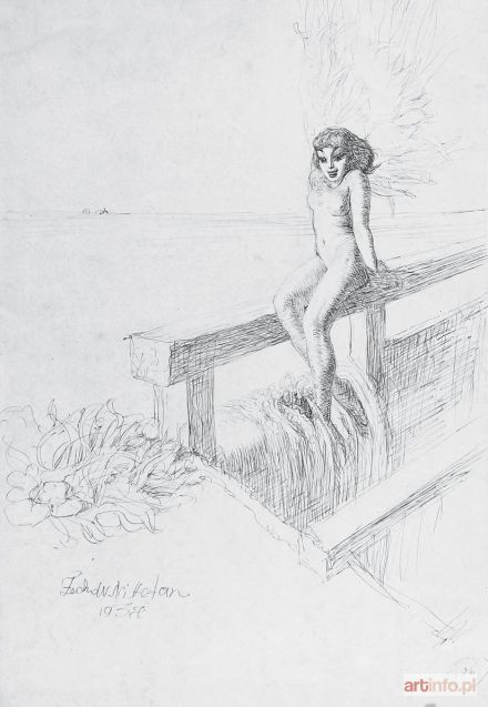 ŻECHOWSKI Stefan | Niunia - Książ Wielki, 1937