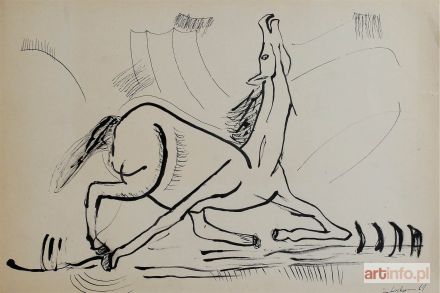 LACHUR Zdzisław | Koń, 1961