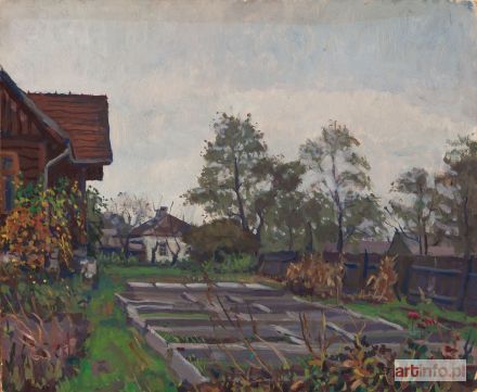 DYBOWSKI Stanisław | Podwórko, 1952 r.