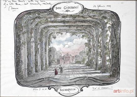 ZEFFIRELLI Franco | Stage Design for Don Giovanni