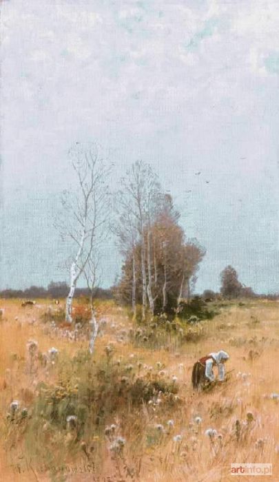 KOCHANOWSKI Roman Kazimierz | Zbieranie chrustu, 1872