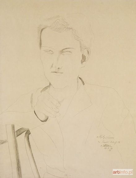 ZADKINE Ossip | PORTRAIT DE JEUNE HOMME, 1934