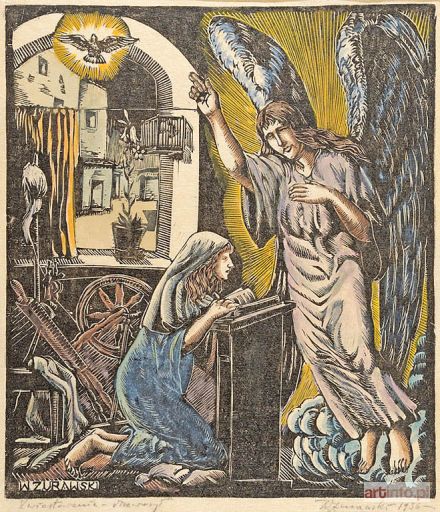 ŻURAWSKI Władysław | ZWIASTOWANIE, 1936