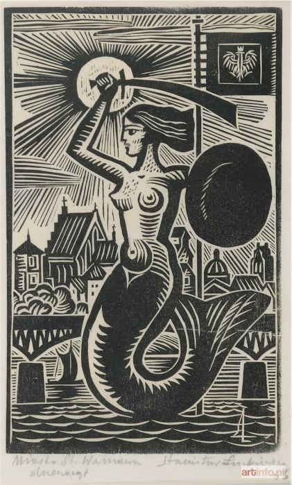 ŁUCKIEWICZ Stanisław | Syrenka warszawska, 1956