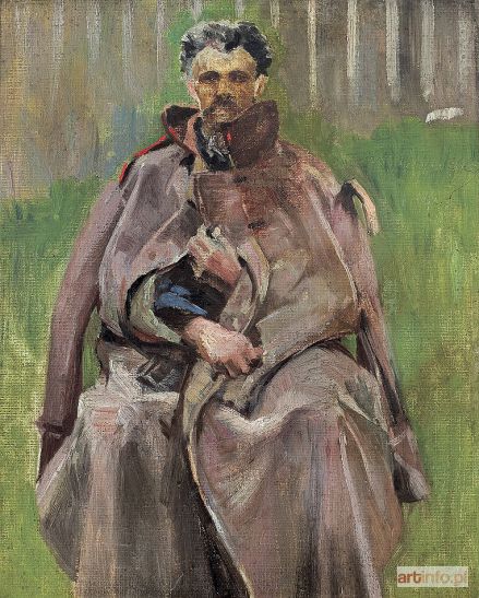 MALCZEWSKI Jacek | SYBIRAK. MĘŻCZYZNA W SZYNELU, 1904