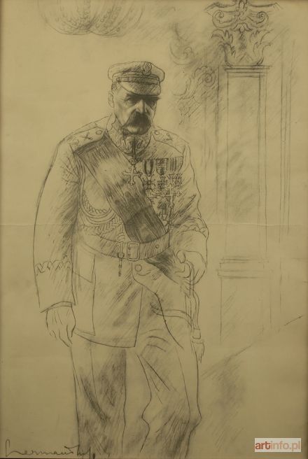 CZERMAŃSKI Zdzisław | Józef Piłsudski w Paryżu, 1935 r.