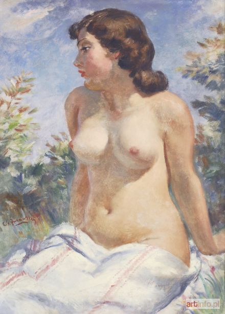 ŻURAWSKI Stanisław | Półakt. Modelka