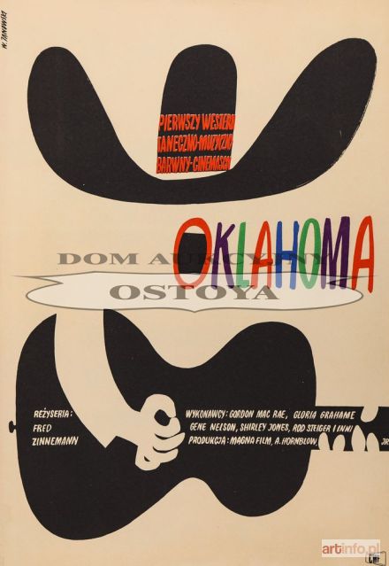 JANOWSKI Witold | Plakat do filmu OKLAHOMA, 1964