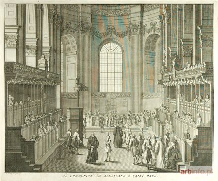 SCHLEY Jakob van der (Jacobus) | La Communion des Anglicans a Saint Paul