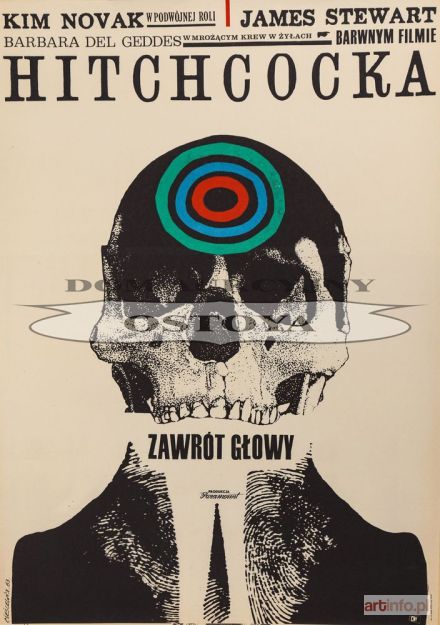 CIEŚLEWICZ Roman | Plakat do filmu ZAWRÓT GŁOWY, 1963