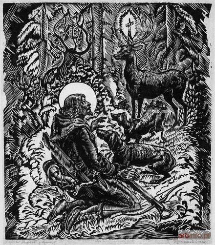 ŻURAWSKI Władysław | Święty Hubert, 1936