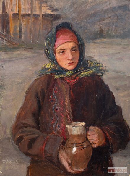 AXENTOWICZ Teodor | Hucułka (Święto Jordanu), 1926 r.