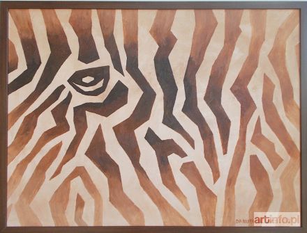 NIKLEWICZ Danuta | Brown Zebra composition, 2017