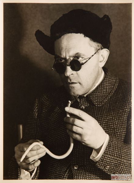 WITKACY - WITKIEWICZ Stanisław Ignacy | Autoportret - prof. Pulverston I, 1931 r.