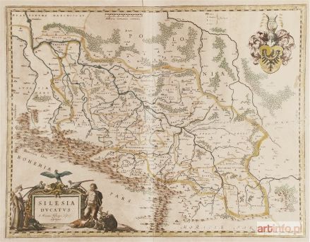 BLAEU Willem Guilielmus Janszoon | Mapa Śląska