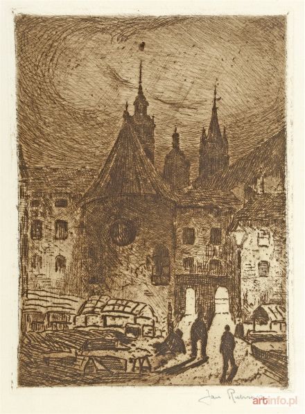 RUBCZAK Jan (Dubczak) | MAŁY RYNEK W KRAKOWIE, ok. 1912