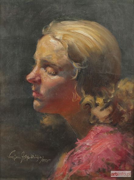 JAGODZIŃSKI Lucjan | Portret blondynki, 1935 r.