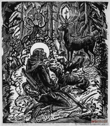 ŻURAWSKI Władysław | Święty Hubert, 1936