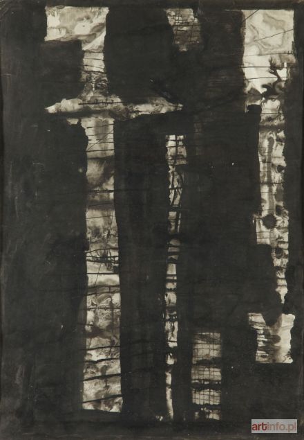 LEBENSTEIN Jan | Ilustracja do wierszy Mirona Białoszewskiego, 1957-58 r.
