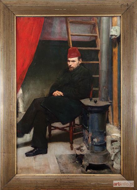 MEHOFFER Józef | Portret Laszczki, 1894 r.