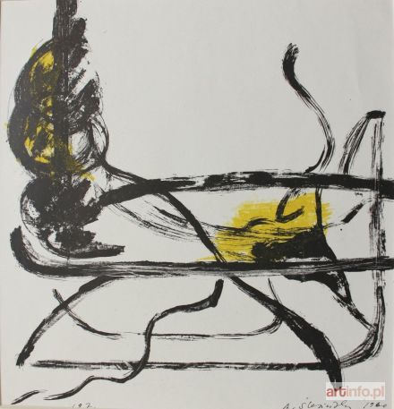 ŚLESIŃSKA Alina | Kompozycja (1960)