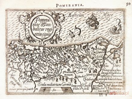 ORTELIUS Abraham | Pomeraniae Wandalicae regionis tipus