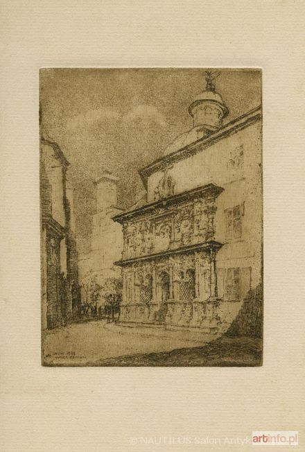 PIENIĄŻEK Józef | Lwów. Kaplica Boimów, 1928