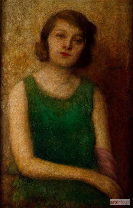 KARPIŃSKI Alfons | Portret Panny E, 1928