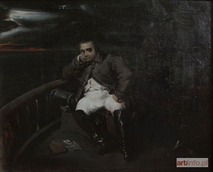 ARTYSTA nieokreślony, XIX w. | Napoleon na okręcie