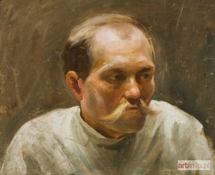 WIERCIEŃSKI Henryk Krystian (Krystyn) | PORTRET CHŁOPA, 1896-1905