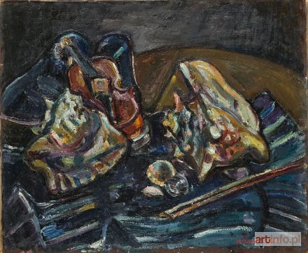 KRÉMEGNE Pinchus | NATURE MORTE AU VIOLON, ok. 1930