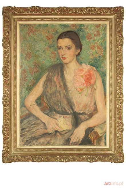 PAUTSCH Fryderyk | Portret młodej kobiety, 1941