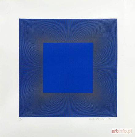 ANUSZKIEWICZ Richard | Midnight Suite (Blue with Black), 1979 r.