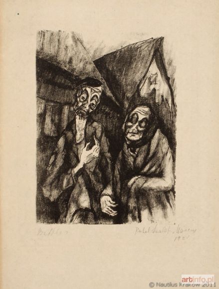 MARCUS SCHARIT Rachel | Żebracy, 1921