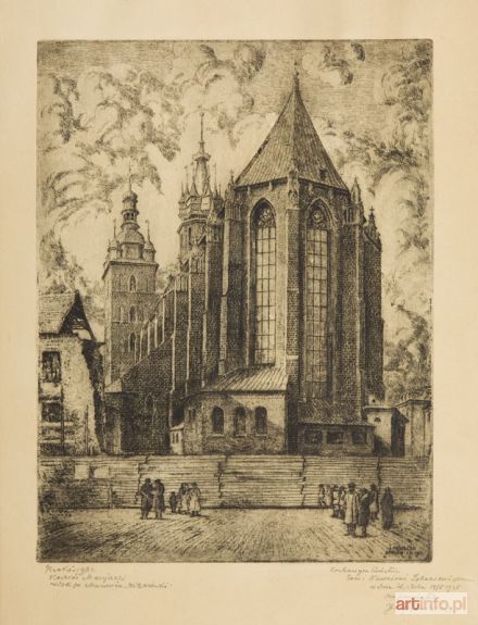 PIENIĄŻEK Józef | Kościół Mariacki, 1934 r.